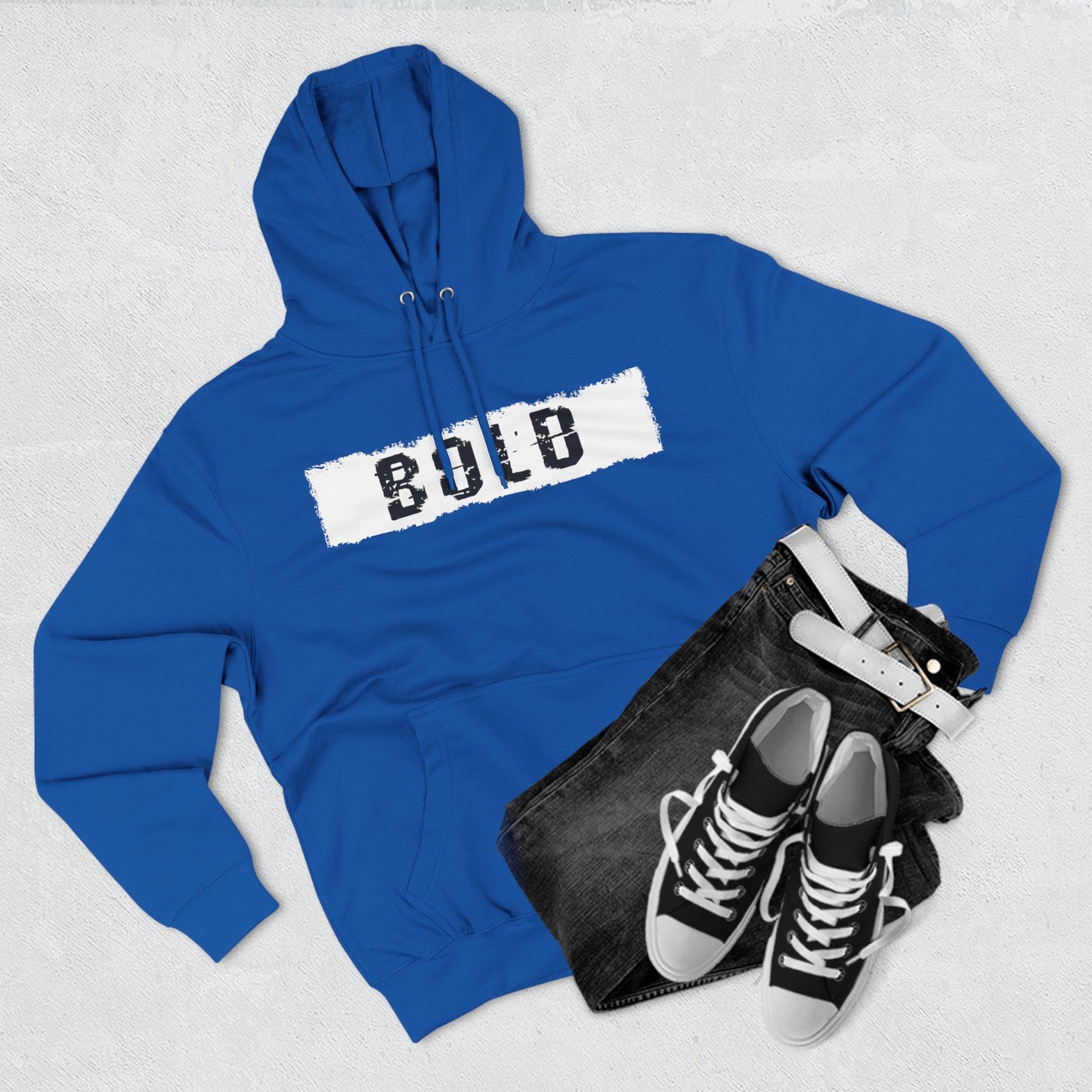 Fleece Hoodie `Bold` Dynamic Design