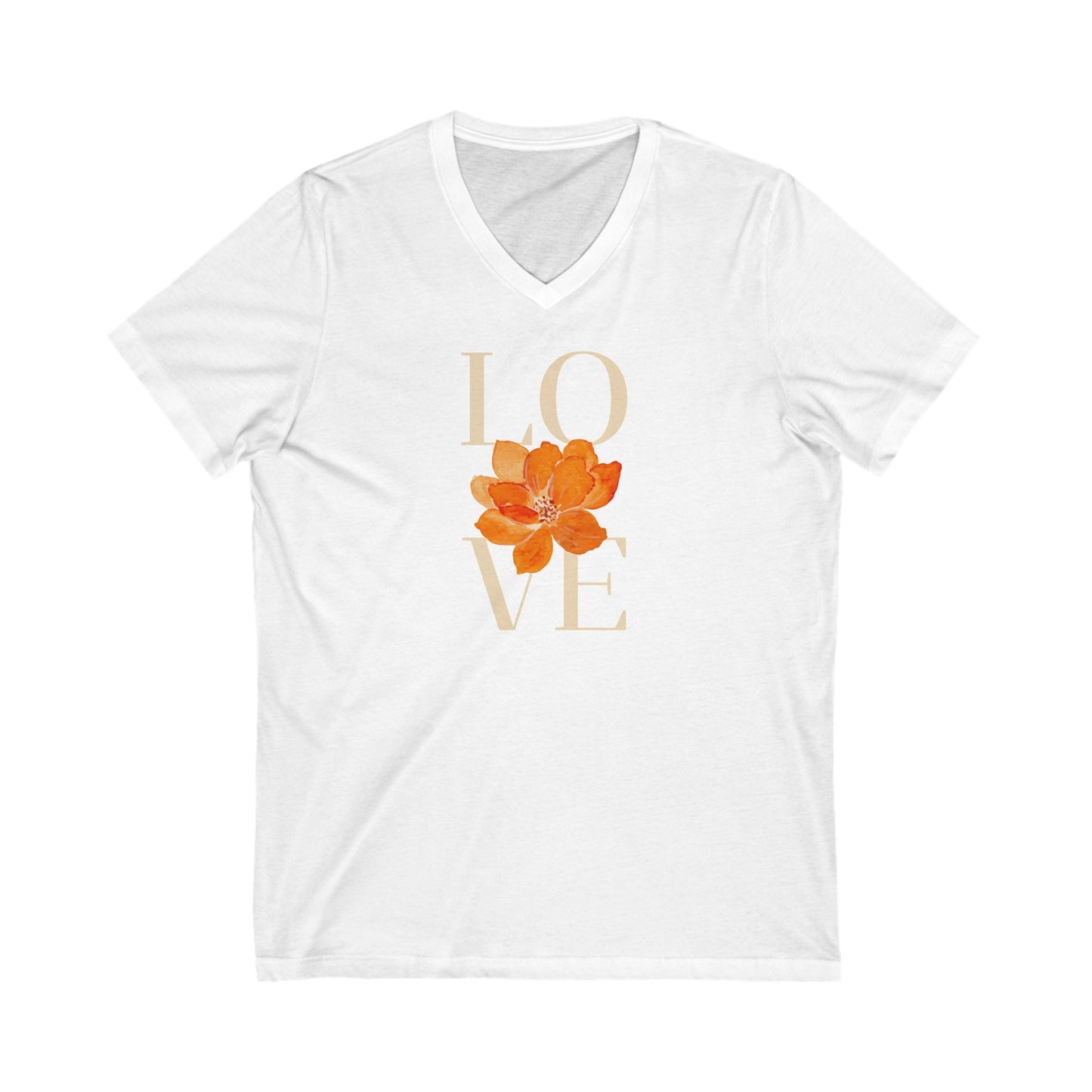 Floral Love Women's  V-NeckTee