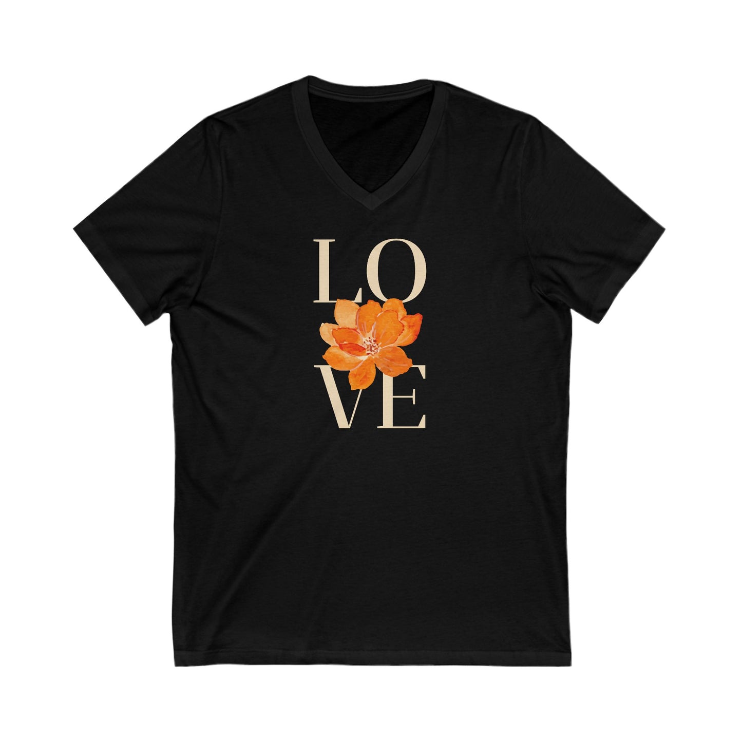 Floral Love Women's  V-NeckTee