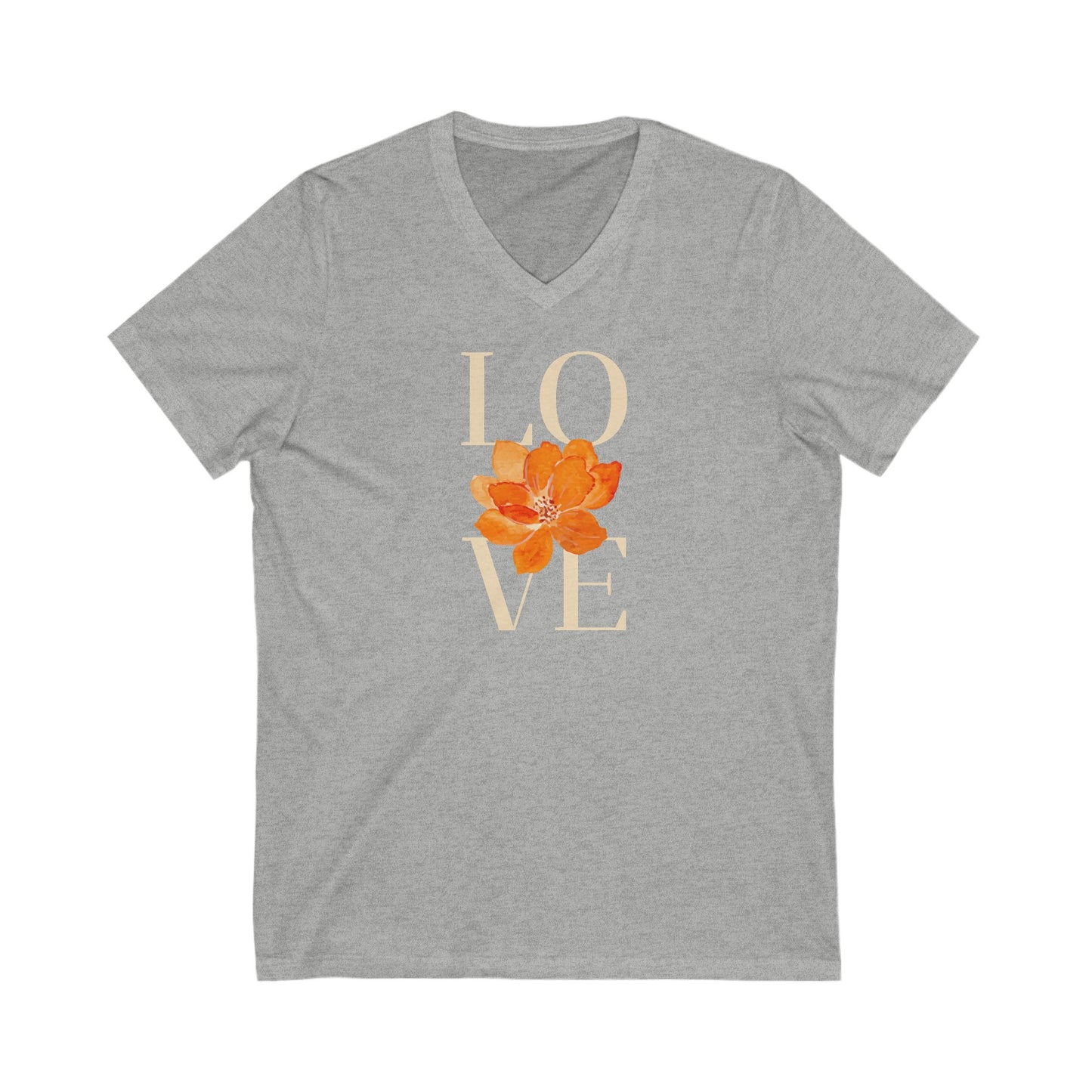 Floral Love Women's  V-NeckTee