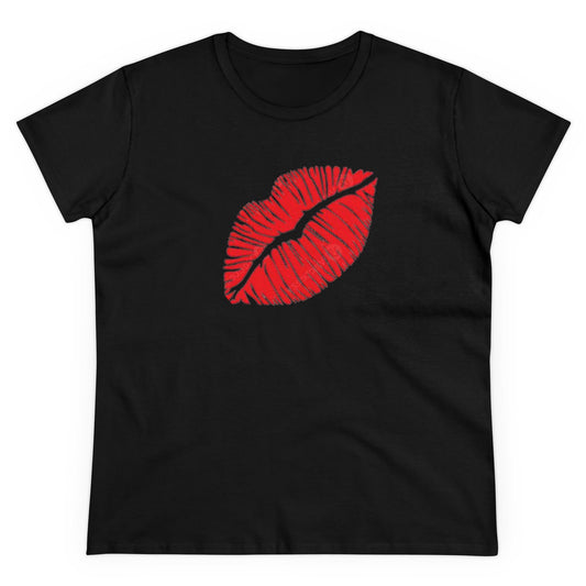 Women's Tee - Sexy Lipstick Kiss