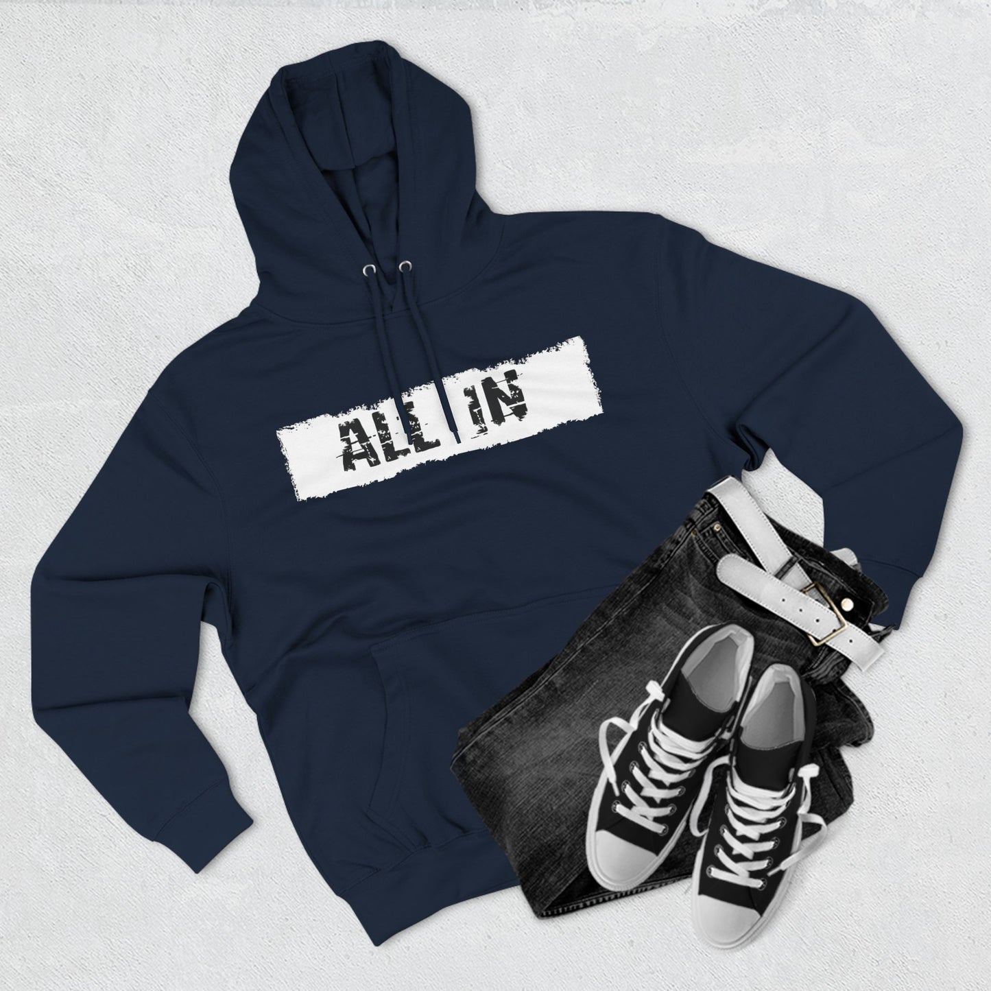 Fleece Hoodie `All In` Dynamic Design