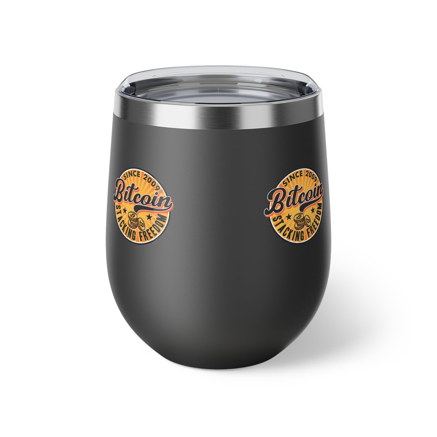 Cup - Bitcoin Stacking Freedom Insulated 12oz