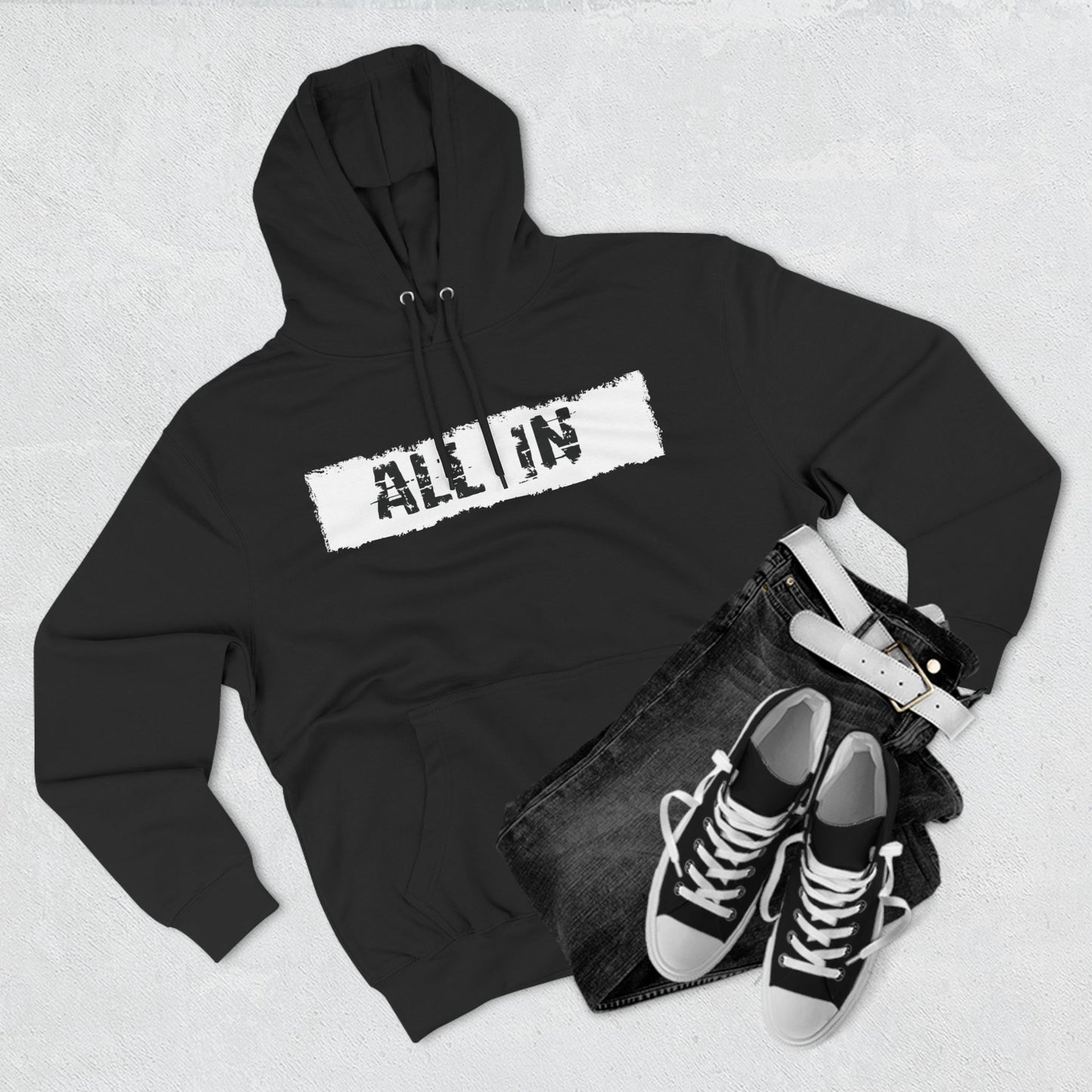 Fleece Hoodie `All In` Dynamic Design