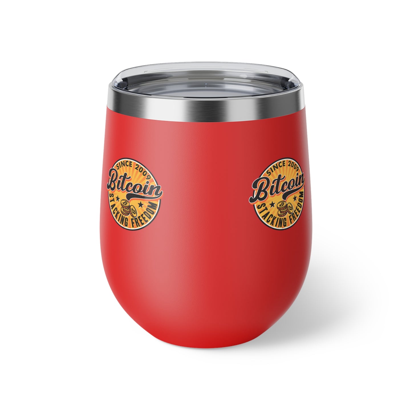 Cup - Bitcoin Stacking Freedom Insulated 12oz