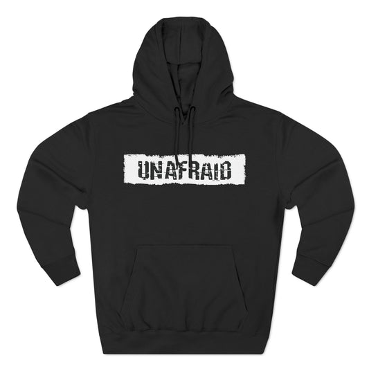 Fleece Hoodie `Unafraid` Dynamic Design