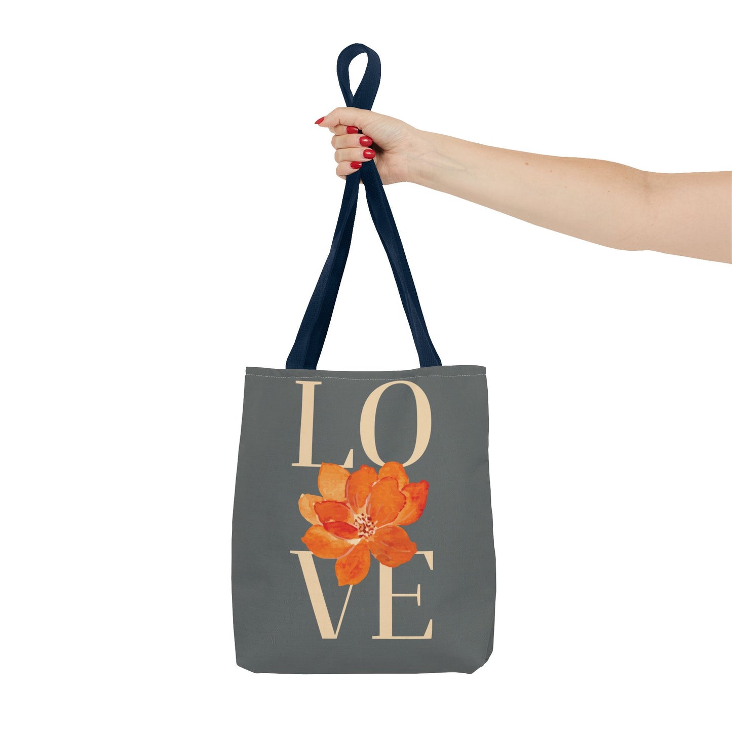 Love Floral Tote Bag