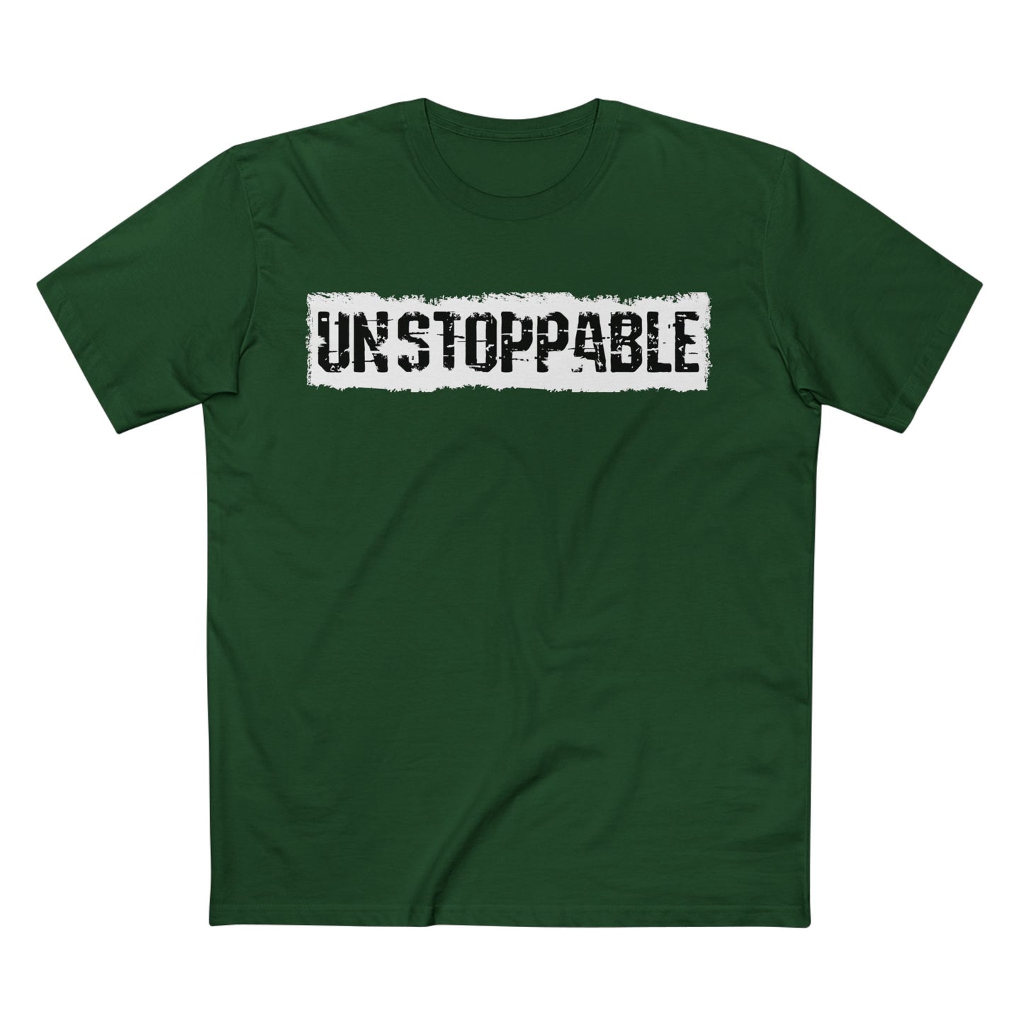 T-Shirt - `Unstoppable` Dynamic Men's Graphic Tee