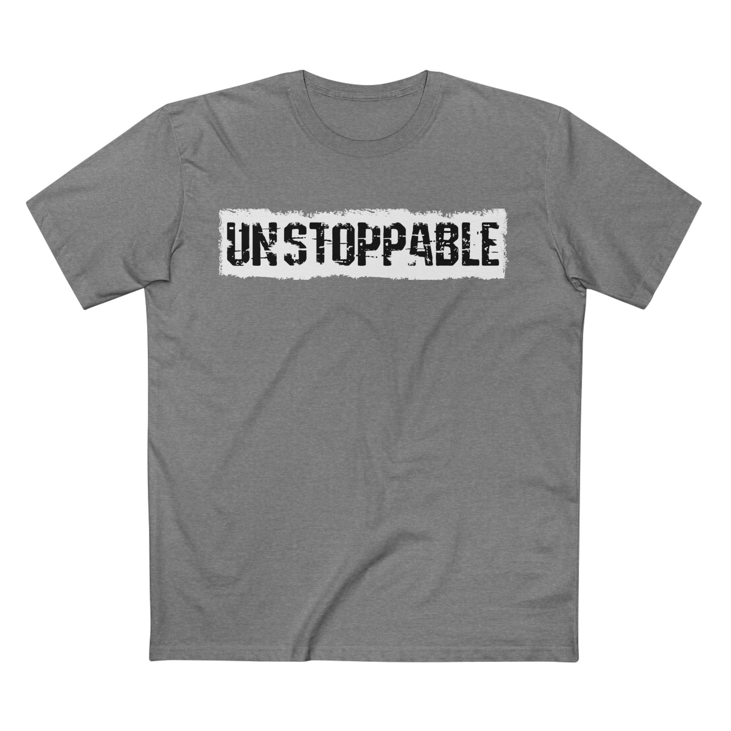 T-Shirt - `Unstoppable` Dynamic Men's Graphic Tee