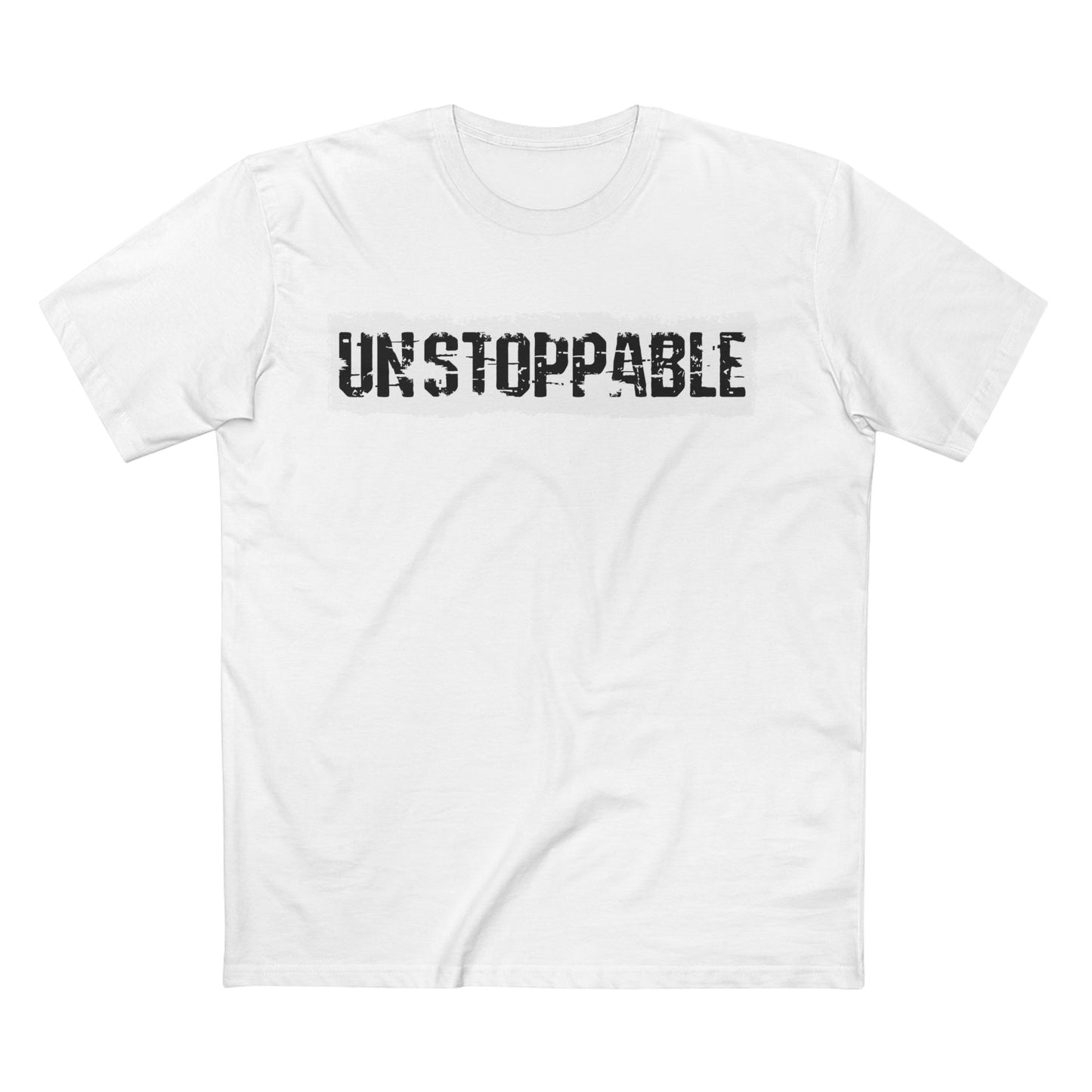 T-Shirt - `Unstoppable` Dynamic Men's Graphic Tee