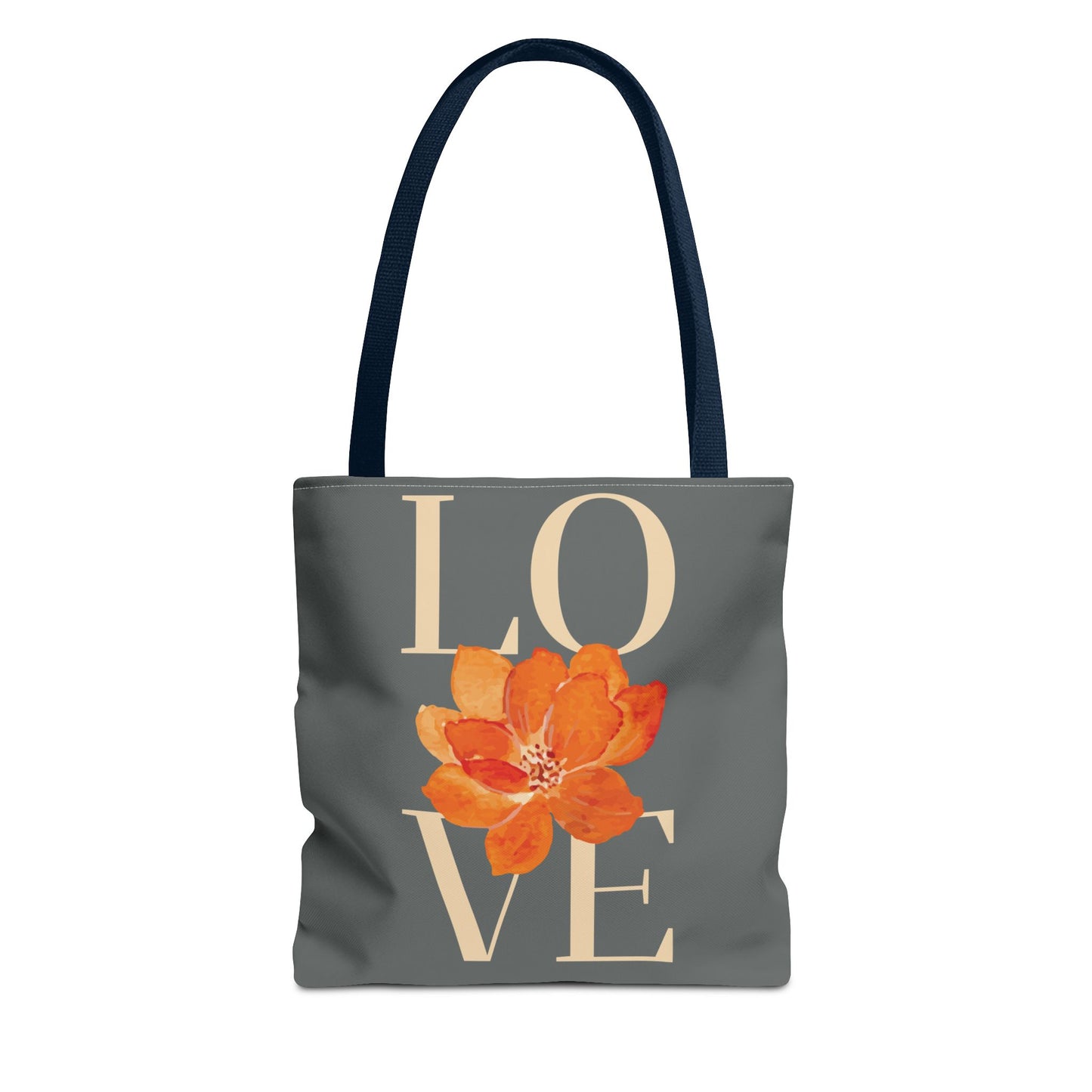 Love Floral Tote Bag