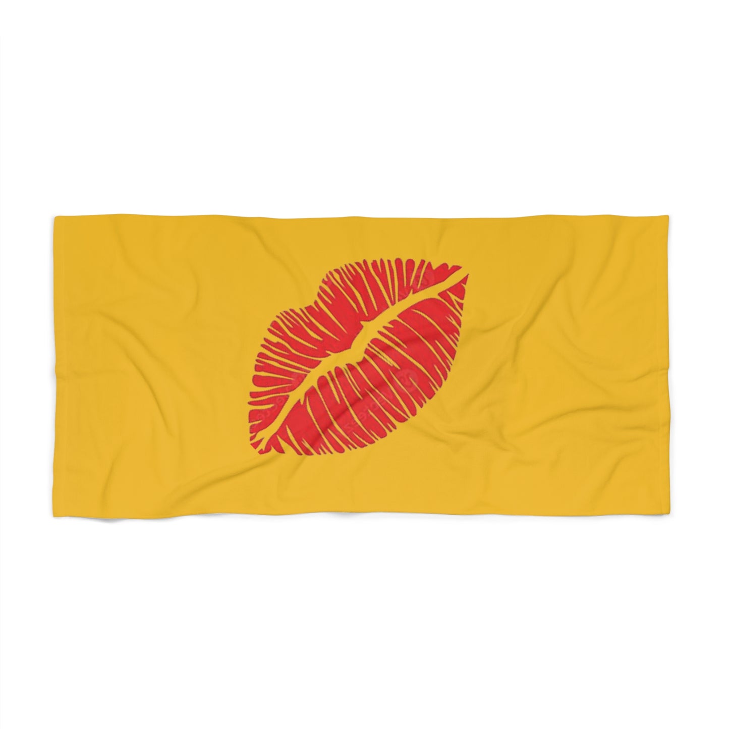 "Gawgus Kiss" Beach Towel