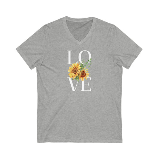 Love Women`s V-Neck Tee