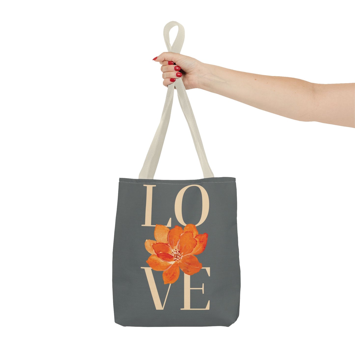 Love Floral Tote Bag