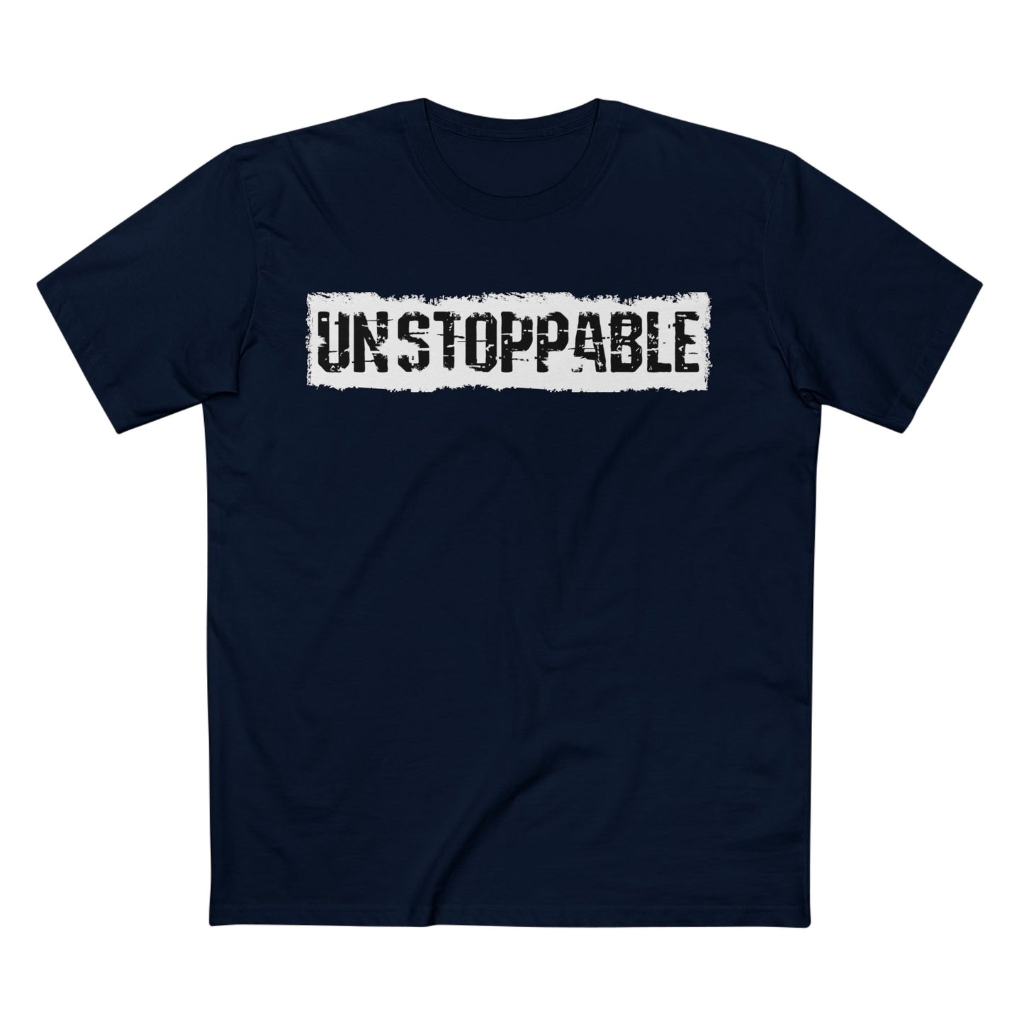 T-Shirt - `Unstoppable` Dynamic Men's Graphic Tee